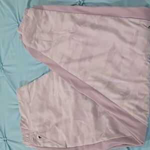 EUC- Athleta Light Pink Camo Joggers